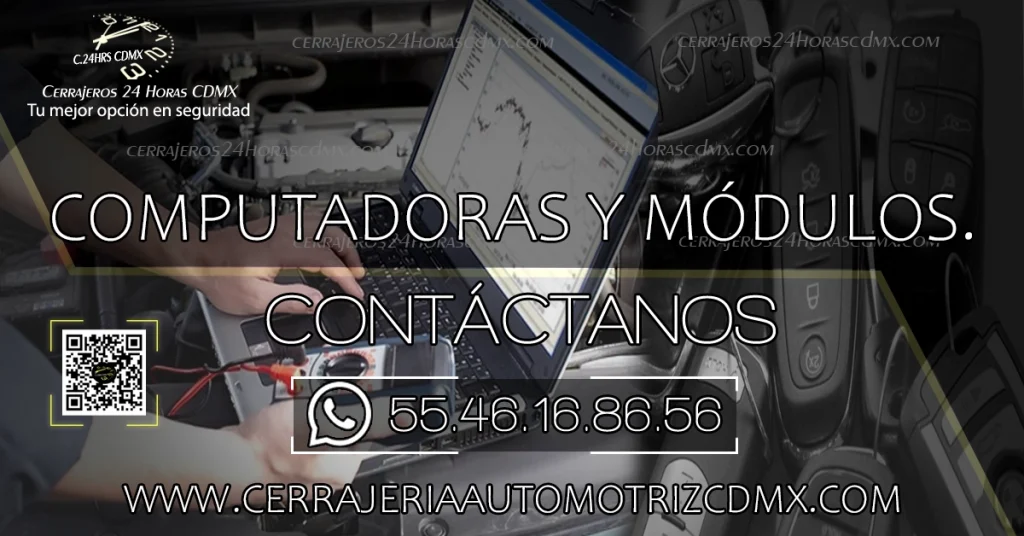 computadoras y módulos de autos