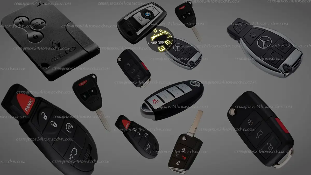 Cerrajería automotriz en CDMX especializada en llaves y controles de autos